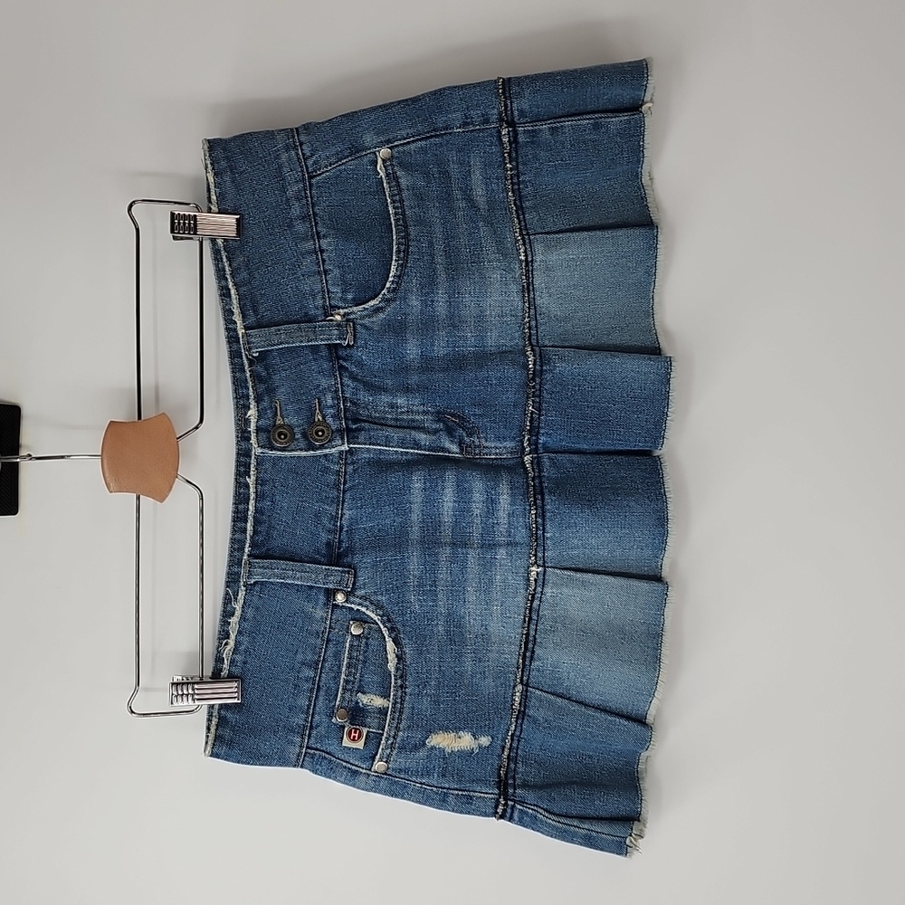 Denim Mini Skirt
